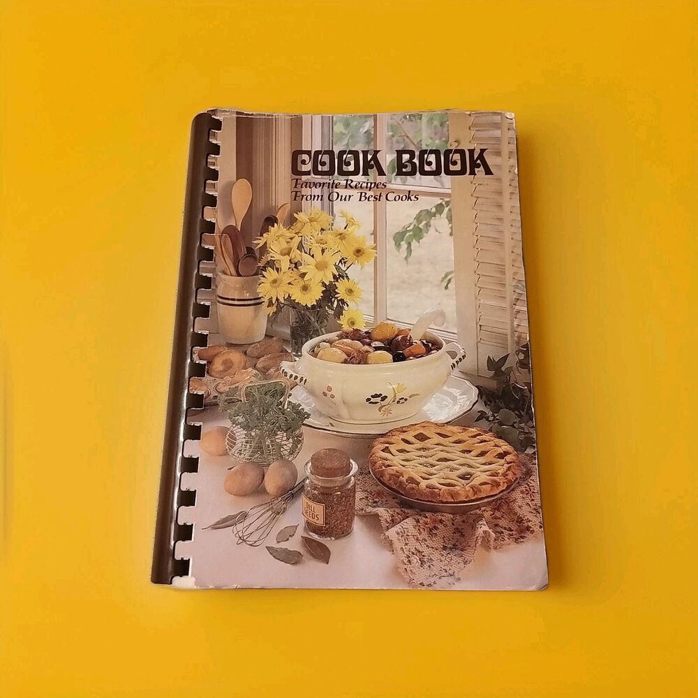 Vintage 1980s Las Vegas Church Cookbook Spiral Recipes OOP Collectible NV